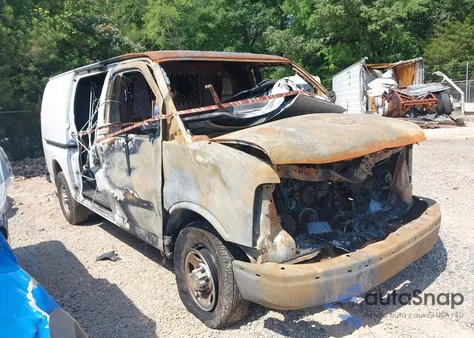 2020 Chevrolet Express Cargo Rwd 3500 Regular Wheelbase Wt из США, поврежденный, VIN 1GCZGGFP9L1211096